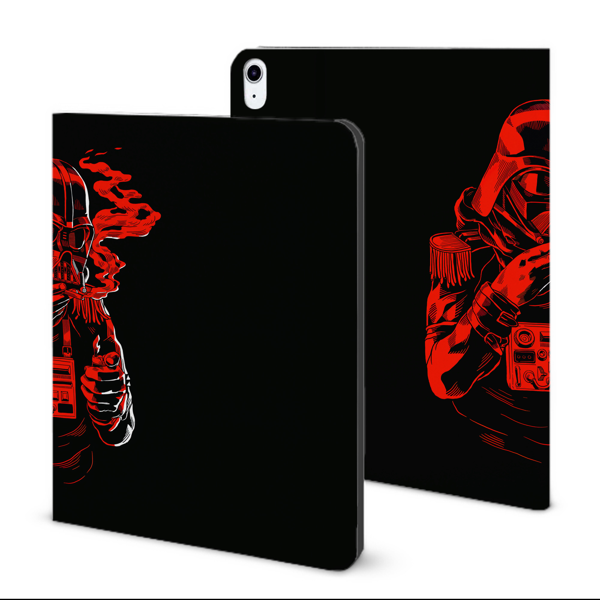 （画像用） スター・ウォーズ Star Wars IPad ケース ブック型 PUレザー TPU 耐衝撃 軽量 薄型 ペン収納なし 全面保護 IPad 各モデル対応